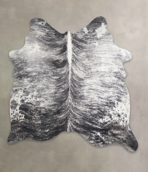 Grey Brindle Cowhide Rug #A22310