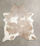 Grey With White Cowhide Rug #A22423