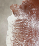 Salt and Pepper Brown Cowhide Rug #A22446