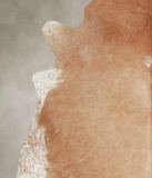 Beige Cowhide Rug #A22457