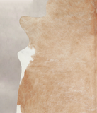 Beige Cowhide Rug #A22458