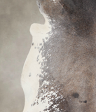 Dark Grey Cowhide Rug #A22491