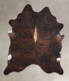 Dark Brindle Cowhide Rug #A22514