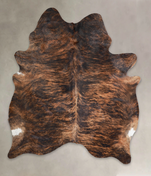 Dark Brindle Cowhide Rug #A22520