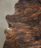 Dark Brindle Cowhide Rug #A22520