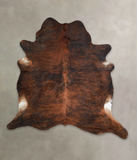 Dark Brindle Cowhide Rug #A22521