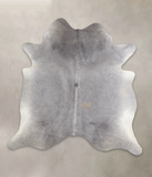Medium Grey Cowhide Rug #A22557