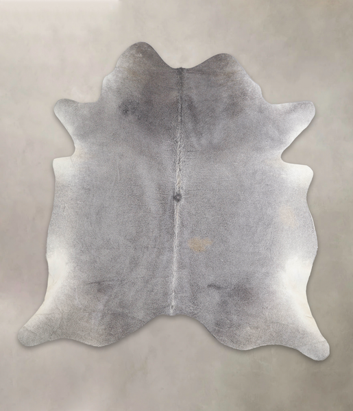 Medium Grey Cowhide Rug #A22557