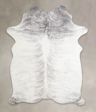 Grey Brindle Cowhide Rug #A22567