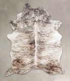 Grey Brindle Cowhide Rug #A22823