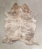 Light Brindle Cowhide Rug #A22843