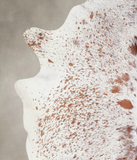 Salt and Pepper Brown Cowhide Rug #A22872