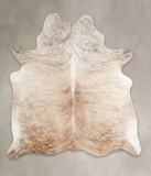 Light Brindle Cowhide Rug #A22897