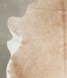 Beige Cowhide Rug #A23025