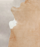 Beige Cowhide Rug #A23030