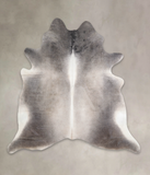 Dark Grey Cowhide Rug #A23041