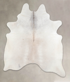 Grey with Beige Cowhide Rug #A23044