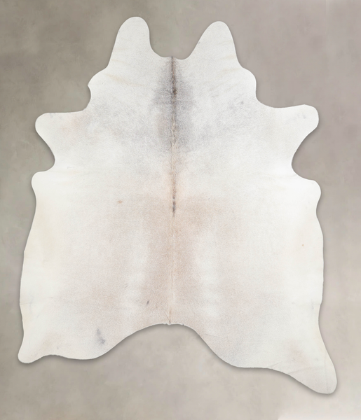 Grey with Beige Cowhide Rug #A23044