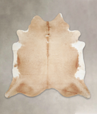 Beige Cowhide Rug #A23073