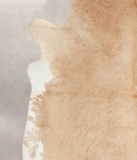 Beige Cowhide Rug #A23098