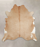 Beige Cowhide Rug #A23117