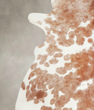 Brown and White Cowhide Rug #A23124