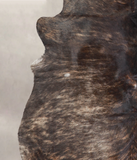 Dark Brindle Cowhide Rug #A23133
