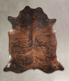 Dark Brindle Cowhide Rug #A23146