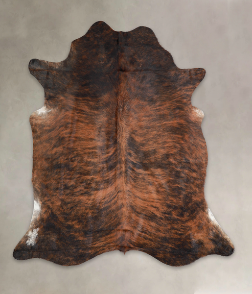 Dark Brindle Cowhide Rug #A23146