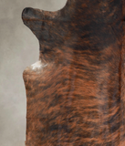 Dark Brindle Cowhide Rug #A23146