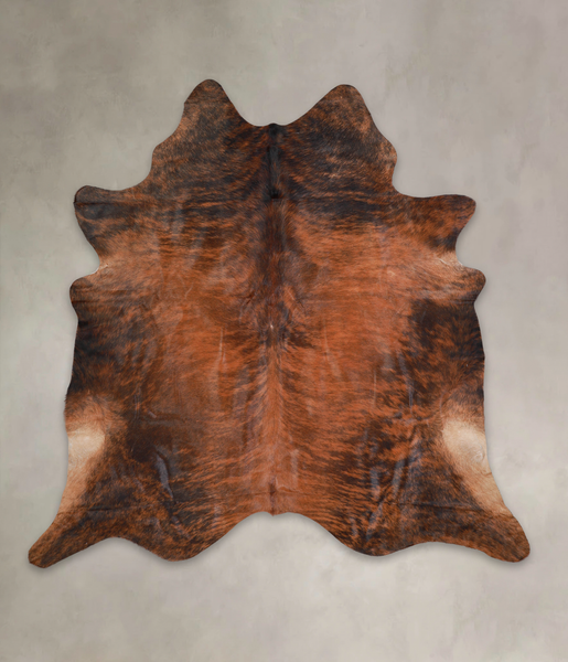 Dark Brindle Cowhide Rug #A23149