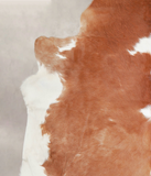 Brown and White Cowhide Rug #A23231