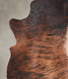 Dark Brindle Cowhide Rug #A23278