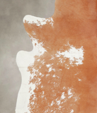 Brown and White Cowhide Rug #A23315