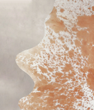 Salt and Pepper Brown Cowhide Rug #A23356