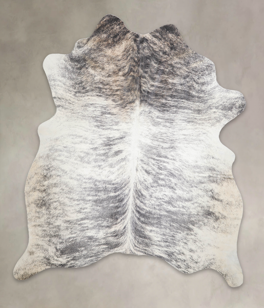 Grey Brindle Cowhide Rug #A23365