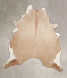 Beige Cowhide Rug #A23481