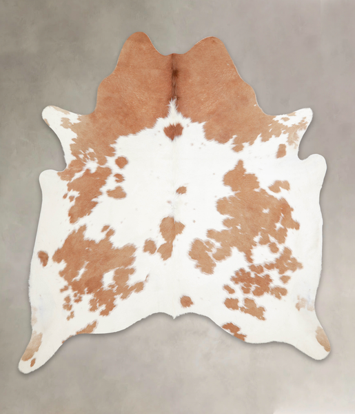 Beige and White Cowhide Rug #A23500