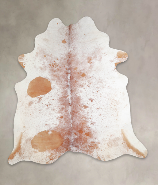 Salt and Pepper Brown Cowhide Rug #A23507