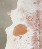 Salt and Pepper Brown Cowhide Rug #A23507