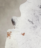 Salt and Pepper Black Cowhide Rug #A23519