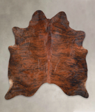 Medium Brindle Cowhide Rug #A23534