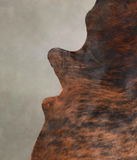 Dark Brindle Cowhide Rug #A23540