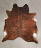 Medium Brindle Cowhide Rug #A23543