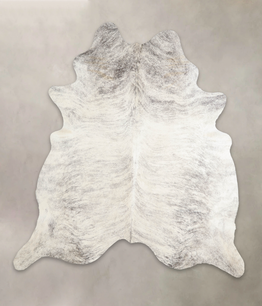 Grey Brindle Cowhide Rug #A23555