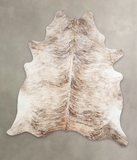 Light Brindle Cowhide Rug #A23556