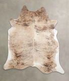 Light Brindle Cowhide Rug #A23557