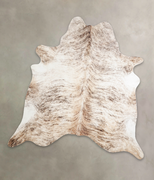 Light Brindle Cowhide Rug #A23561