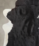 Black and White Cowhide Rug #A23576
