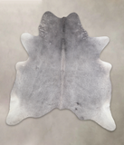 Medium Grey Cowhide Rug #A23599
